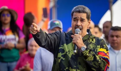 El Presidente de Venezuela, Nicolás Maduro.