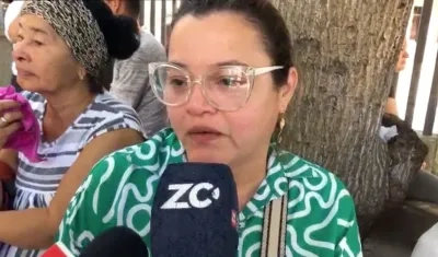 La madre de Matteo Jesús Avendaño Rodelo.