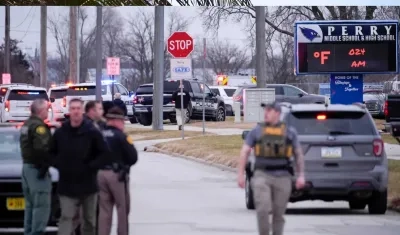 El tiroteo sucedió en una escuela secundaria de Iowa.