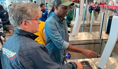 Registros de control en Migración Colombia. 