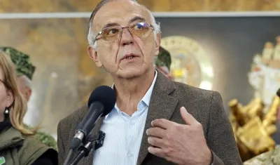 Iván Velásquez, ministro de Defensa.