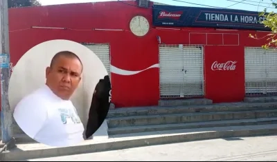 Alias 'Negro Ober' y la tienda extorsionada en Malambo.