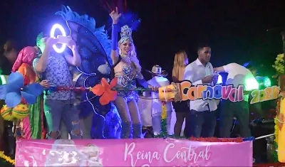 Nicol Visconti, Reina Central del Carnaval Gay.