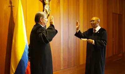 Gerson Chaverra, nuevo presidente de la Corte Suprema.
