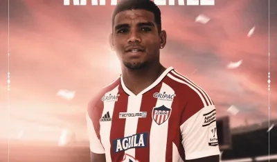 La imagen de la bienvenida a Rafael Pérez.