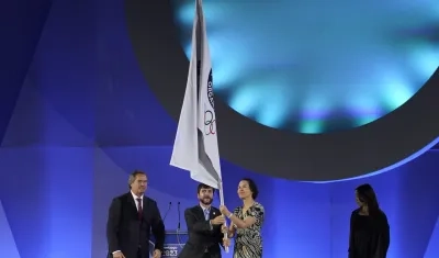 Nevec Ilic, Jaime Pumarejo y Astrid Rodríguez.