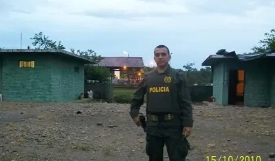 Luis Eduardo García Cantillo, pensionado de la Policía asesinado.