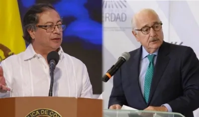 Gustavo Petro y Andrés Pastrana.