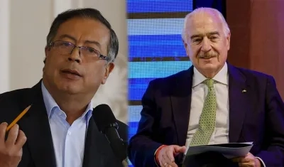 Gustavo Petro y Andrés Pastrana. 