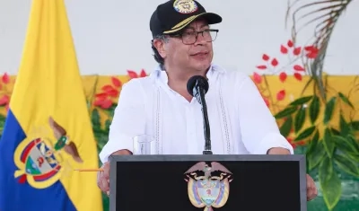 El Presidente de la República, Gustavo Petro.