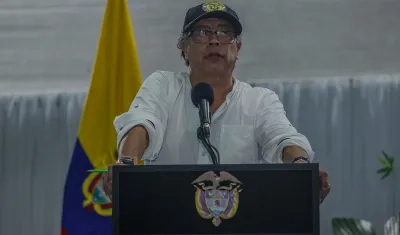 El Presidente de la República, Gustavo Petro.