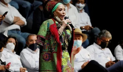  La senadora Piedad Córdoba Ruiz, fallecida este sábado