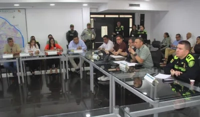 Presidenta del Comité Intergremial Unidos por el Atlántico, en reciente reunión con autoridades