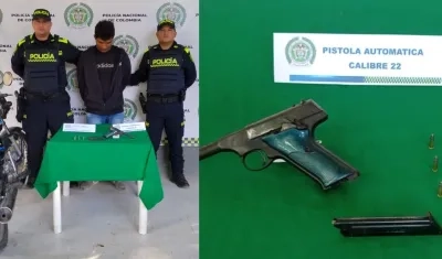 Presunto sicario del 'Clan del Golfo'. 