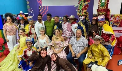 Protagonistas del Carnaval de Barranquilla.