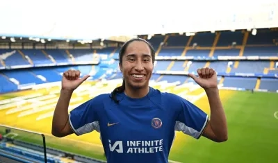 La delantera colombiana Mayra Ramírez.