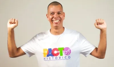  El concejal del Pacto Histórico, Recer Lee Pérez Torres.