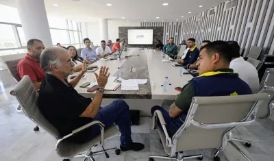 Hoy hubo reunión por el Fondo de Adaptación.