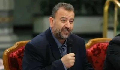 Saleh al Arour murió en un bombardeo israelí. 