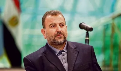 Número dos de la oficina política de Hamás, Saleh al Arouri.