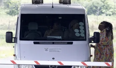 El vehículo que sacó a Pistorius de prisión.