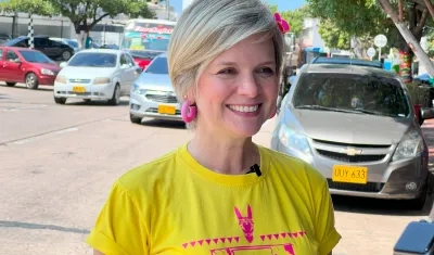 Sandra Gómez, gerente del Carnaval S.A.S.