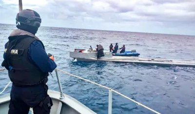 Operativo donde fueron capturados los colombianos,