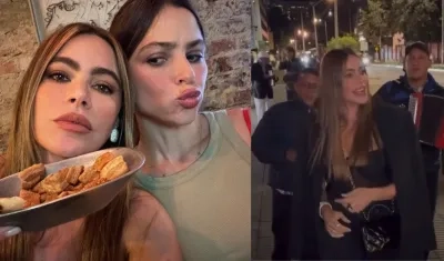 Sofía Vergara en Bogotá.