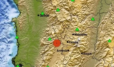 Reporte del temblor.