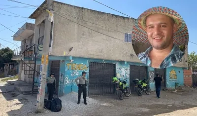 El tendero Hernán Vásquez Ardila, asesinado en Los Ángeles I.