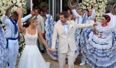 Valeria Abuchaibe y Roberto Cepeda.