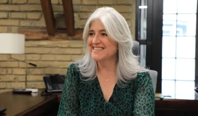 La Ministra de Vivienda, Catalina Velasco.