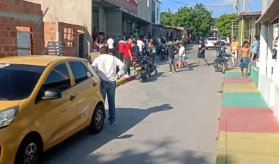 En este sector de El Edén se registró el doble homicidio