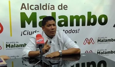 El exalcalde de Malambo, Rummenigge Monsalve Álvarez.