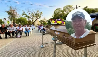 Hernando Cuello fue velado en la Plaza Principal de Majagual, Sucre