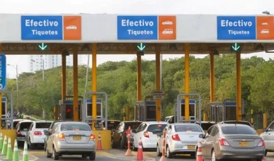 Los peajes internos han sido rechazados de manera permanente por los usuarios de Cartagena