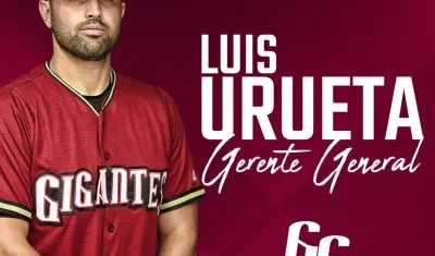 Luis 'Pipe' Urueta, gerente general de Gigantes del Cibao. 