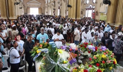 Una multitud acudió a la Catedral San Francisco de Asís de Quibdó