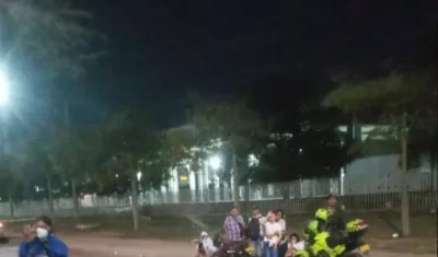 Lugar donde ocurrió el siniestro.