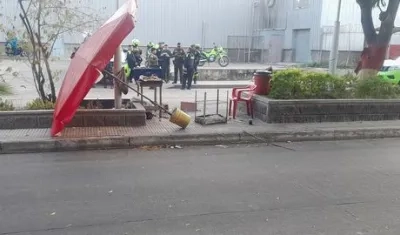 Los hechos se registraron en la carrera 27 con calle 10B. 