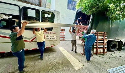 Ayuda a comunidad de Suan y Campo de la Cruz.