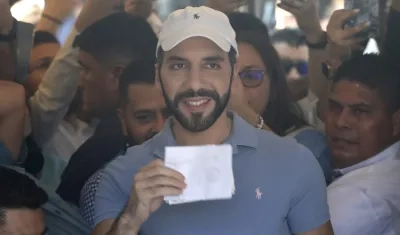 Nayib Bukele, presidente de El Salvador.