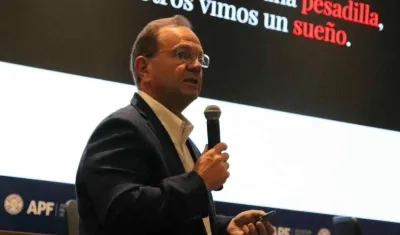 Camilo Pérez López, presidente del Comité Olímpico Paraguayo.