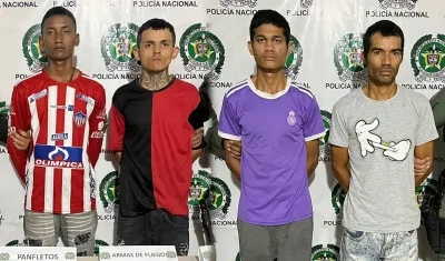 Fueron capturados en Simón Bolívar y Malambo.