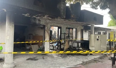 Casa donde ocurrió la tragedia.