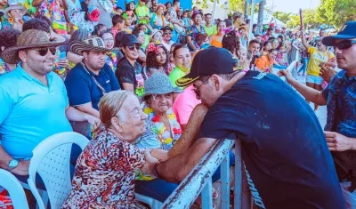 El alcalde destacó el comportamiento ciudadano. 