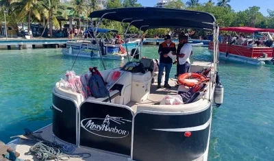 Dimar inspeccionó embarcaciones en San Andrés.