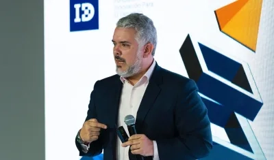 El expresidente Iván Duque.