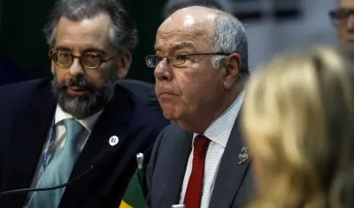 El canciller brasileño, Mauro Vieira.