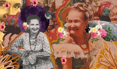 Esthercita Forero, creadora del desfile de La Guacherna. 